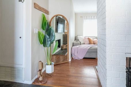 Interior. Mid-Century Boho Casita - 3BR 2BA • Spacious yard