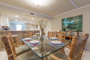 Condo, 2 Bedrooms | In-room dining - Suntide II 203 by Padre Island Rentals (South Padre Island)
