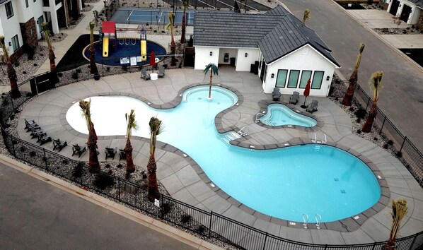 Outdoor pool