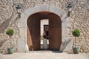 Fachada de la propiedad