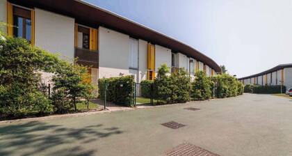 Holiday home mit Klimaanlage und Terrasse