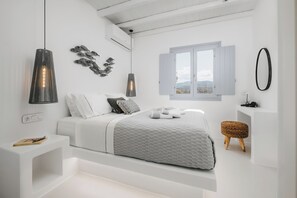 Suite Deluxe | Draps en coton égyptien, literie de qualité