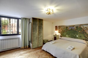 1 bedroom, iron/ironing board, bed sheets