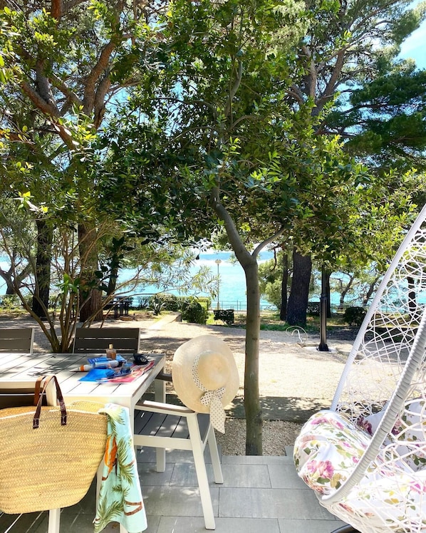 Standard Suite, 1 Bedroom, Terrace, Sea View | Terrace/patio