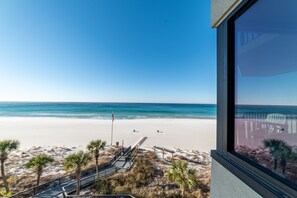On the beach - Seaside Serenity Sunbird 503W-Gorgeous Beach Views! Comp Beach Service! (Panama City Beach)