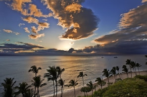 Enjoy breathtaking ocean views from this beachfront retreat.