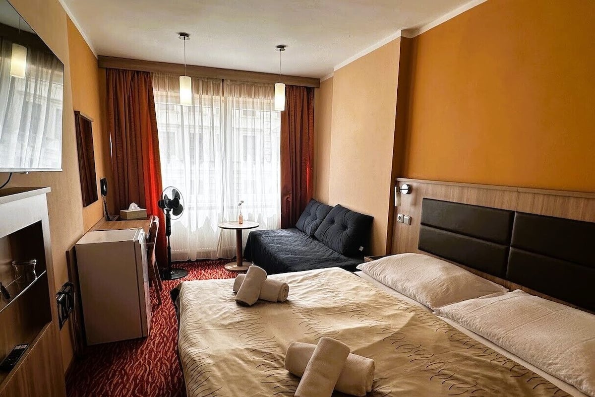 In-room safe, desk, blackout drapes, WiFi (free)