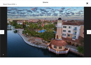 Outdoor pool - Marriott Resort Villa   2 Bedrooms /2 Bath  Sleeps 8 near to Orlando Attractions (Orlando)