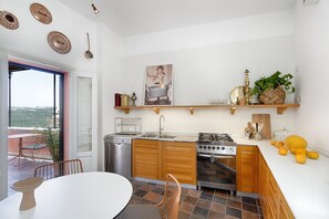 Kühlschrank, Ofen, Herdplatte, Geschirrspüler