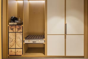 Minibar, in-room safe, blackout drapes, iron/ironing board