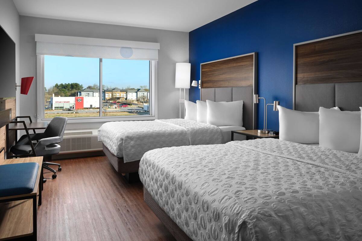 blackout curtains, bed sheets