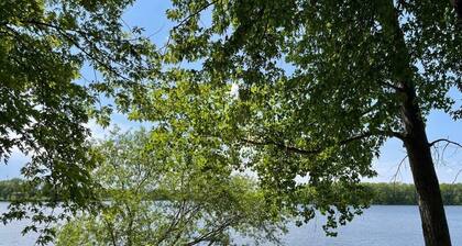 Lake home, across the street from a golf course & minutes to shopping and more!