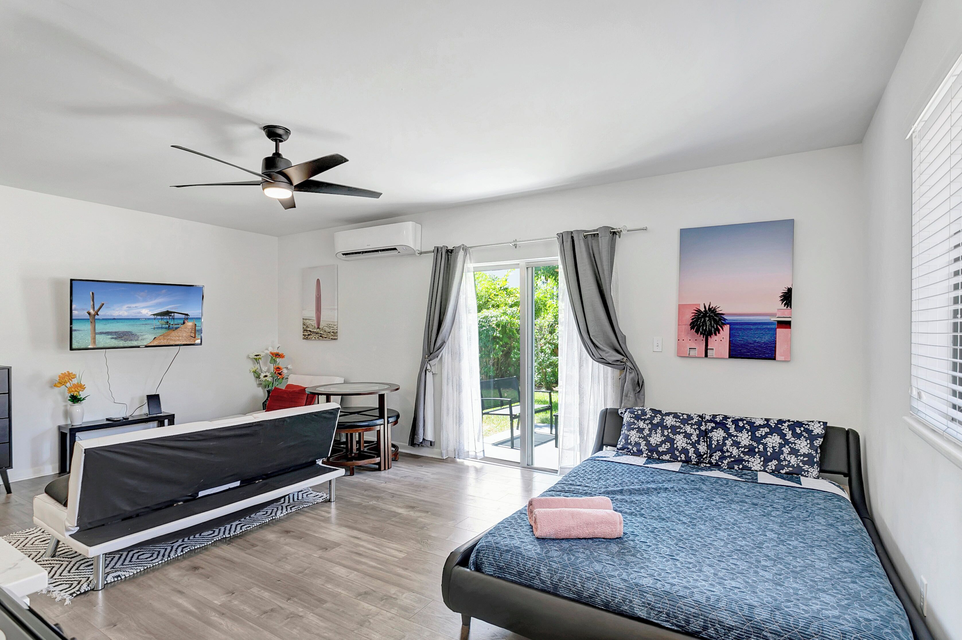 1 makuuhuone, silitysrauta/-lauta, Wi-Fi, vuodevaatteet