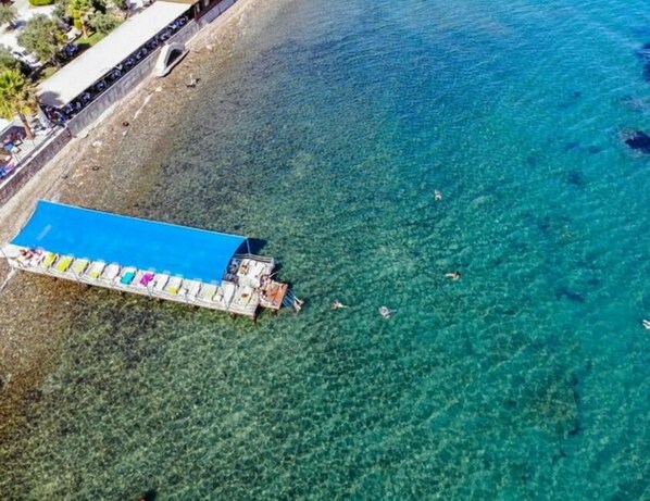 Privatstrand, weißer Sandstrand, kostenloser Shuttle zum Strand