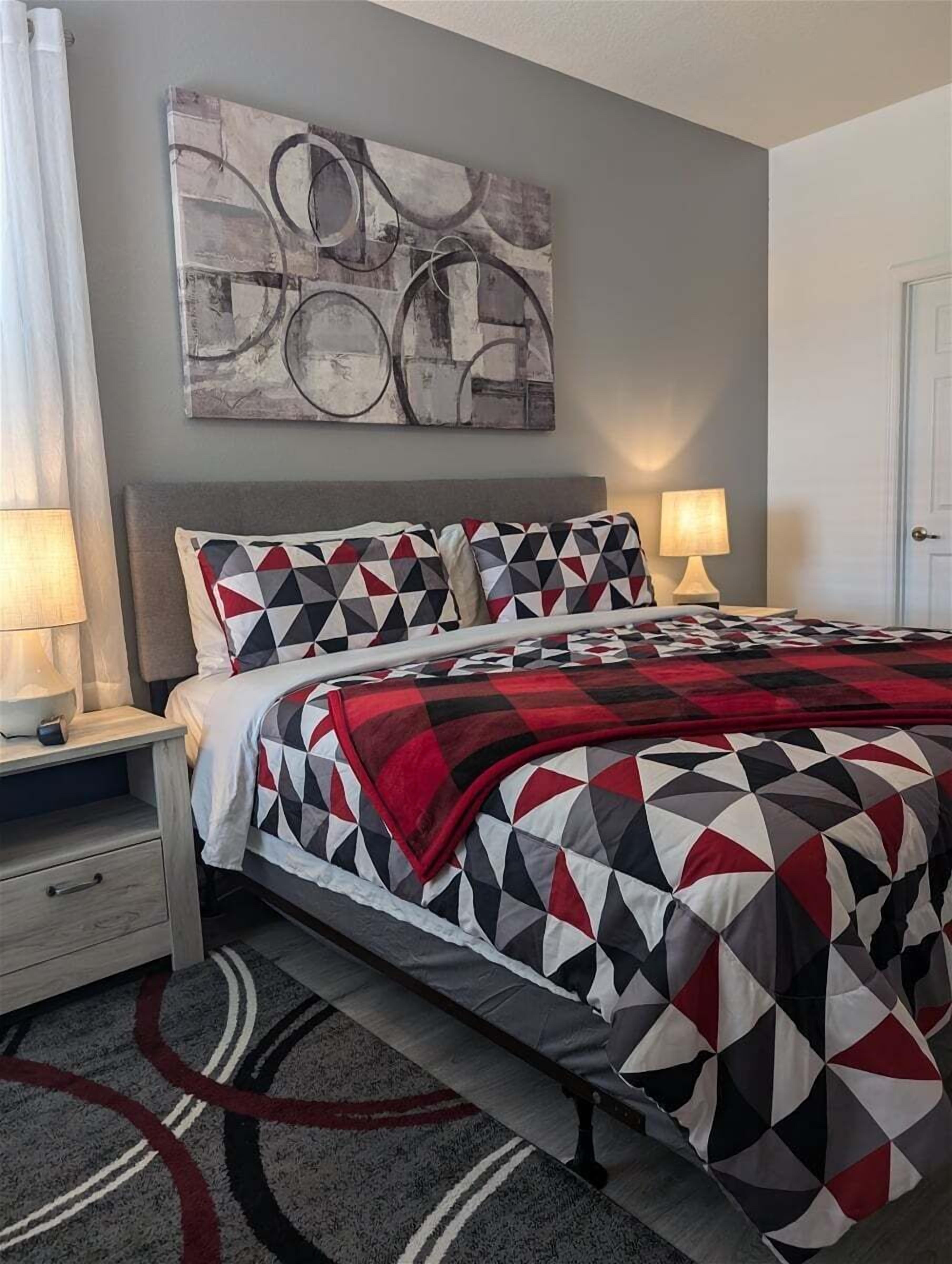 5 bedrooms, iron/ironing board, free WiFi, bed sheets