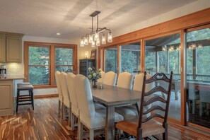 Dining - Breathtaking Lake & Mountain Views & Private Dock. Enjoyable Year Round! (Nebo)