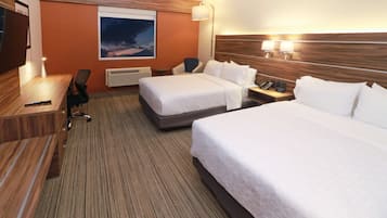 Standard Room, 2 Double Beds | 1 bedroom, minibar, in-room safe, desk