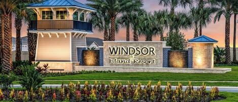 Enceinte de l’hébergement