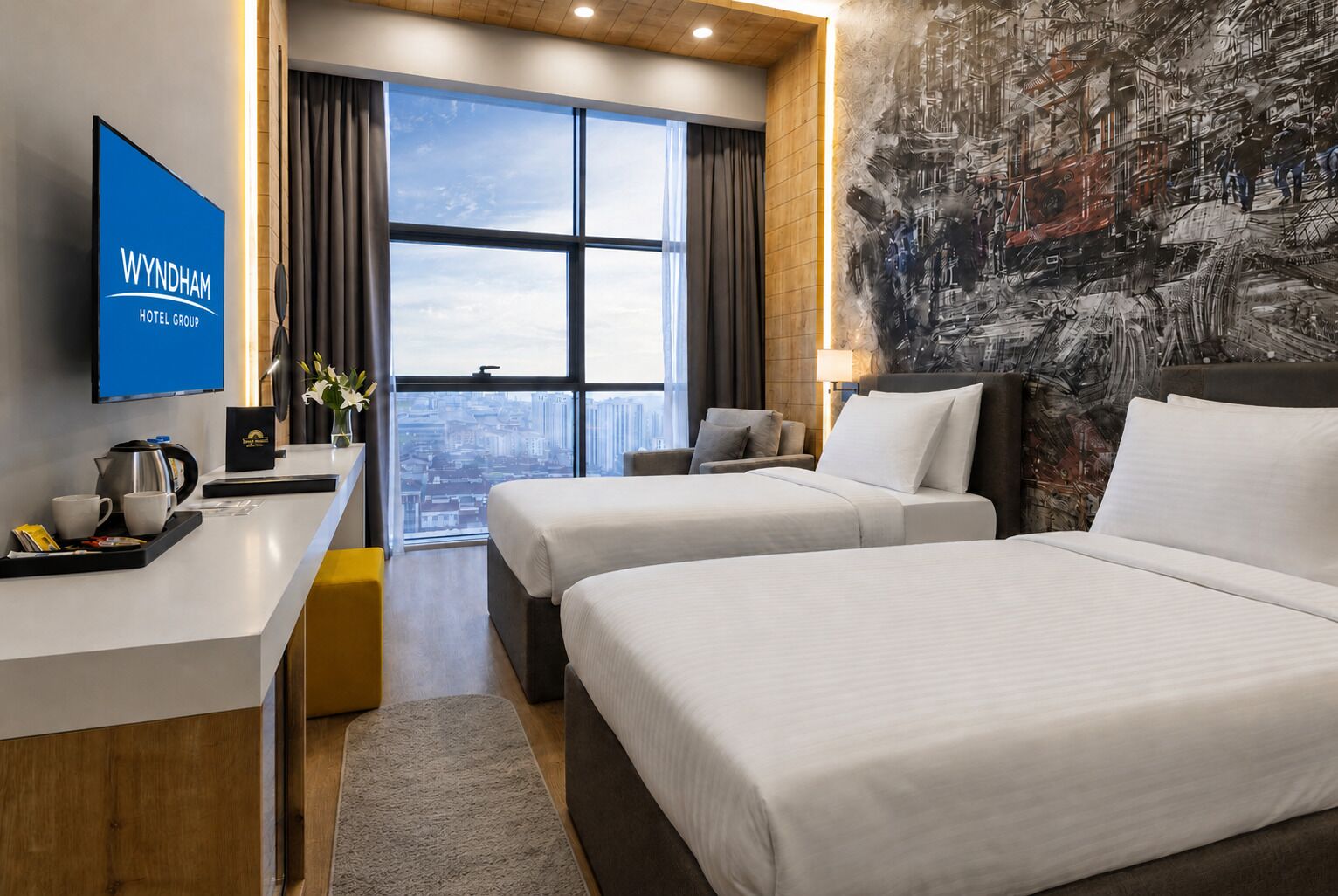 Phòng 2 giường đơn Superior, 2 giường đơn, không hút thuốc | Bộ đồ giường cao cấp, minibar, két bảo mật tại phòng 