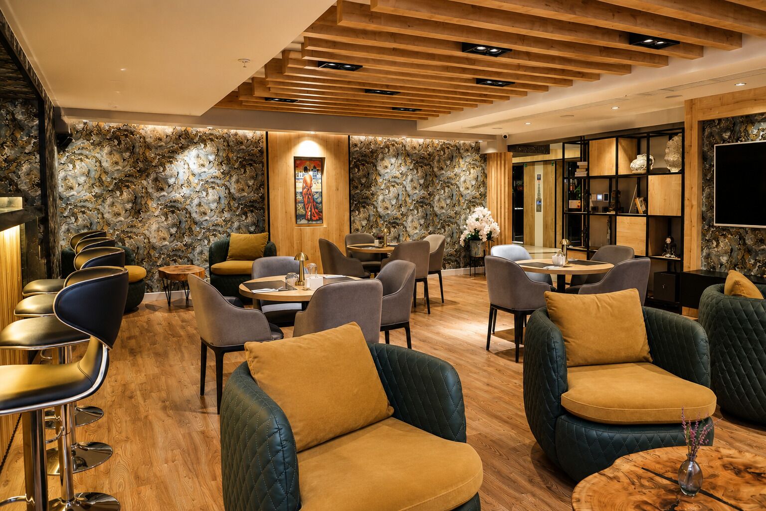 Lobby sitting area