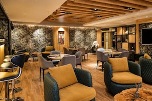 Sala de estar en el lobby