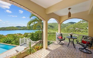 Outdoor dining - Elysium Villa | Secluded Ocean Views, Private Pool (Fish Bay)