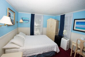 Standard Room (208) | Blackout curtains, iron/ironing board, free WiFi, bed sheets