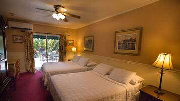 Standard Room (208) | Blackout curtains, iron/ironing board, free WiFi, bed sheets