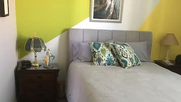 4 slaapkamers, een strijkplank/strijkijzer, gratis wifi, beddengoed