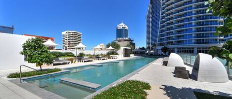 Indendørs pool, udendørs pool