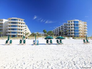 On the beach
