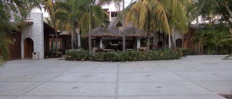 Voorkant van accommodatie