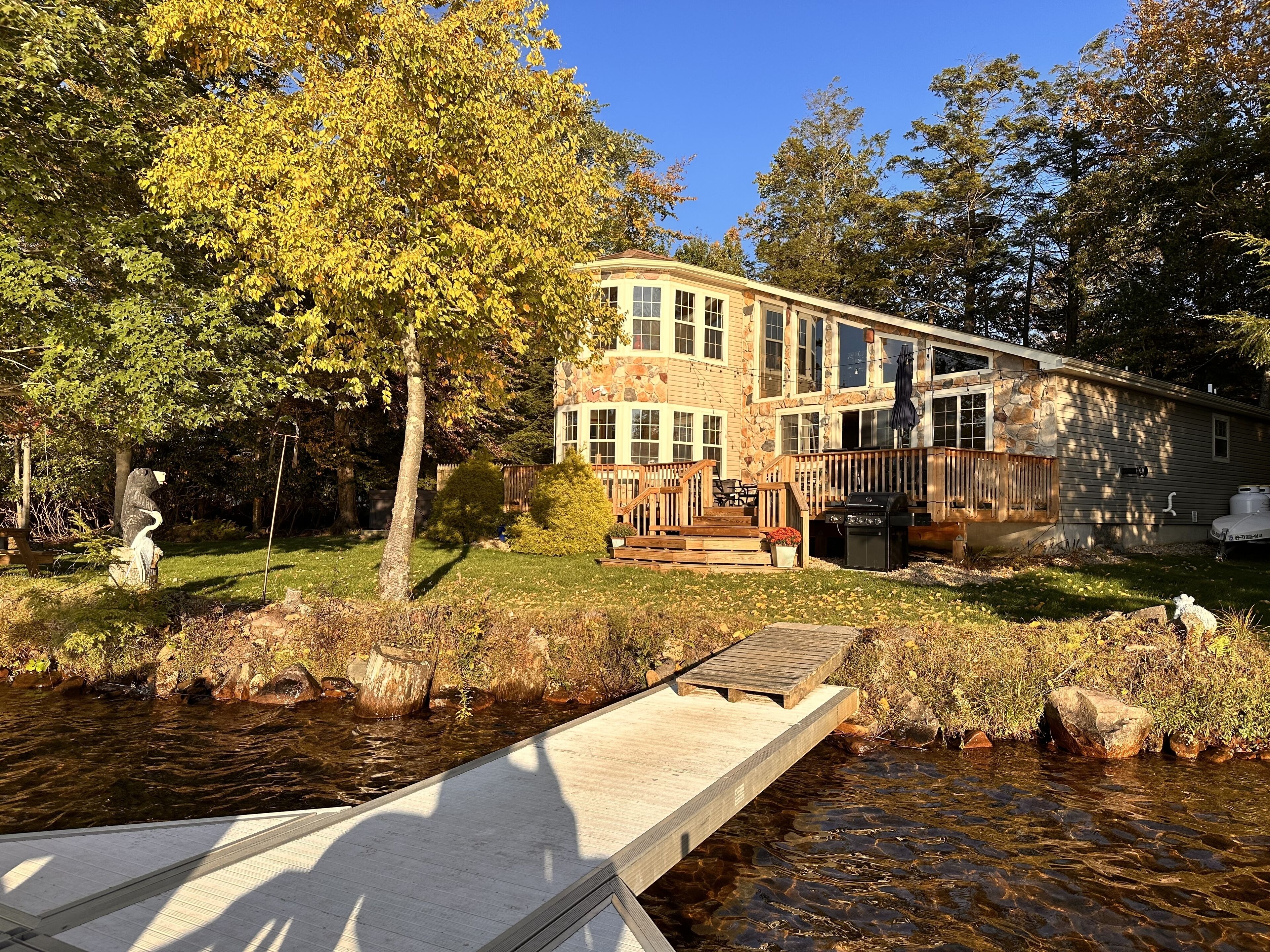 Private Lakefront House