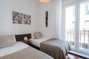 2 bedrooms, iron/ironing board, travel crib, free WiFi