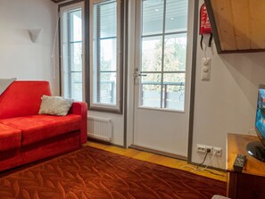 Een televisie en een dvd-speler