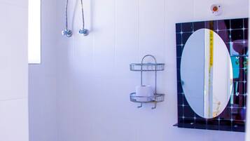 Shower, towels