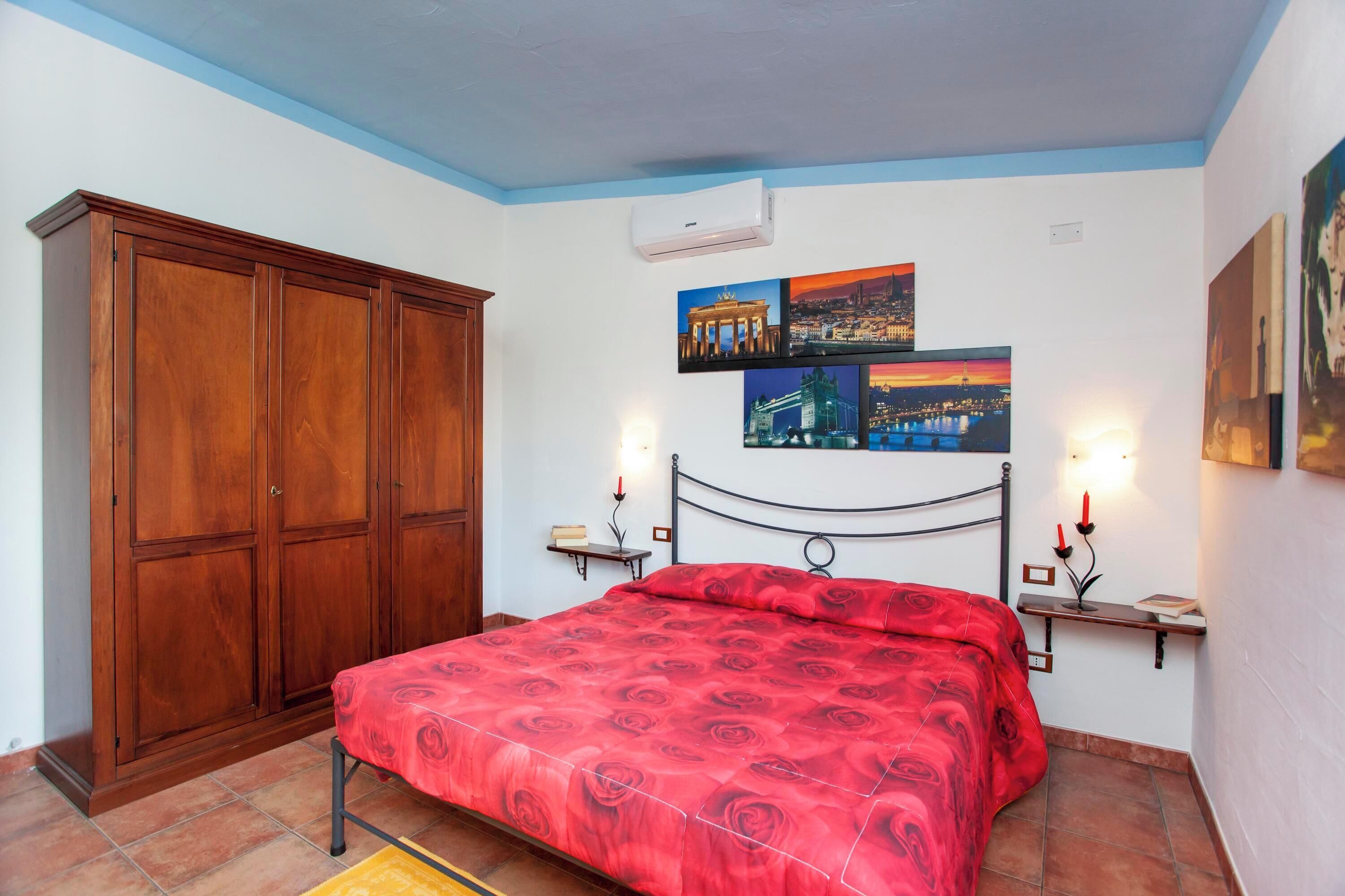 2 habitaciones, tabla de planchar con plancha y wifi gratis 