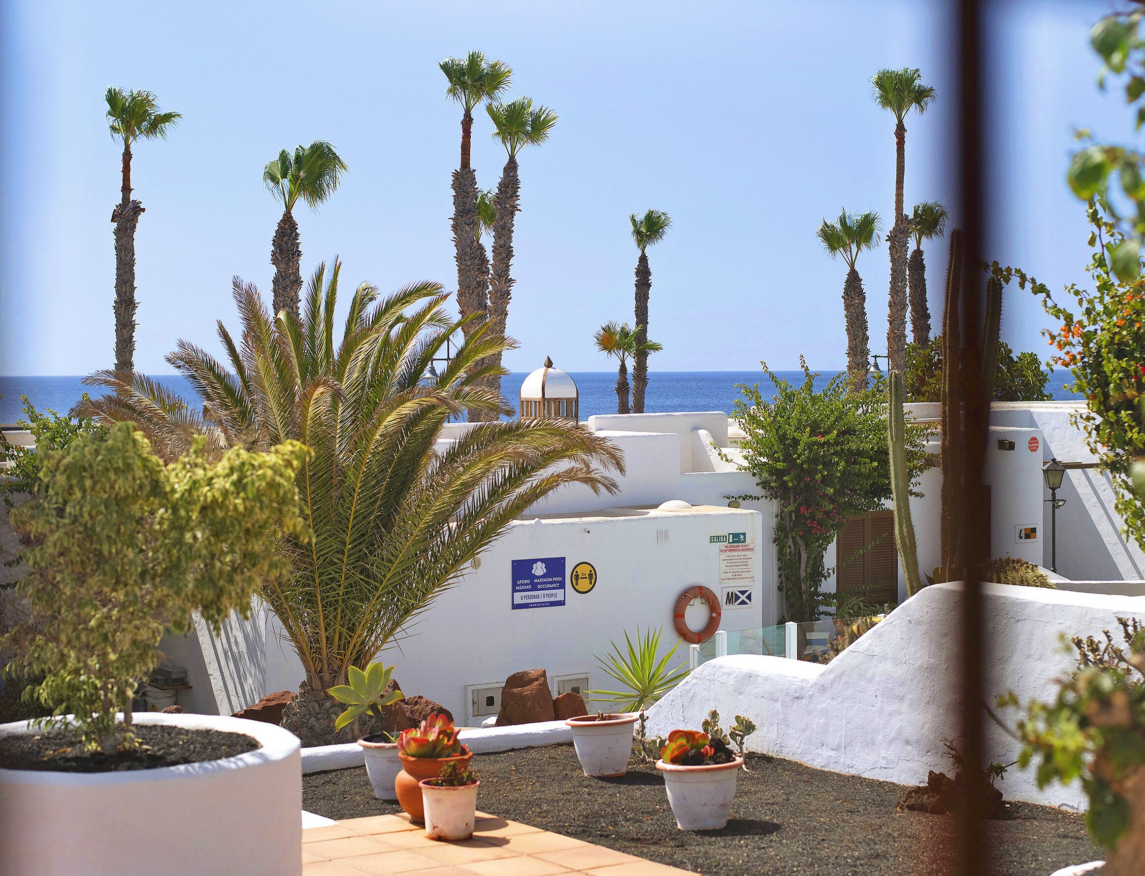 Enceinte de l’hébergement