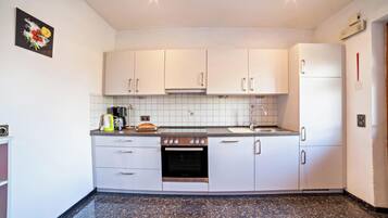 Kühlschrank, Ofen, Herdplatte, Geschirrspüler