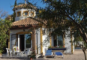 Terrace/patio - Holiday Villa 'Casa Mirador' with Private Pool, A/C & Wi-Fi (Mazarrón)