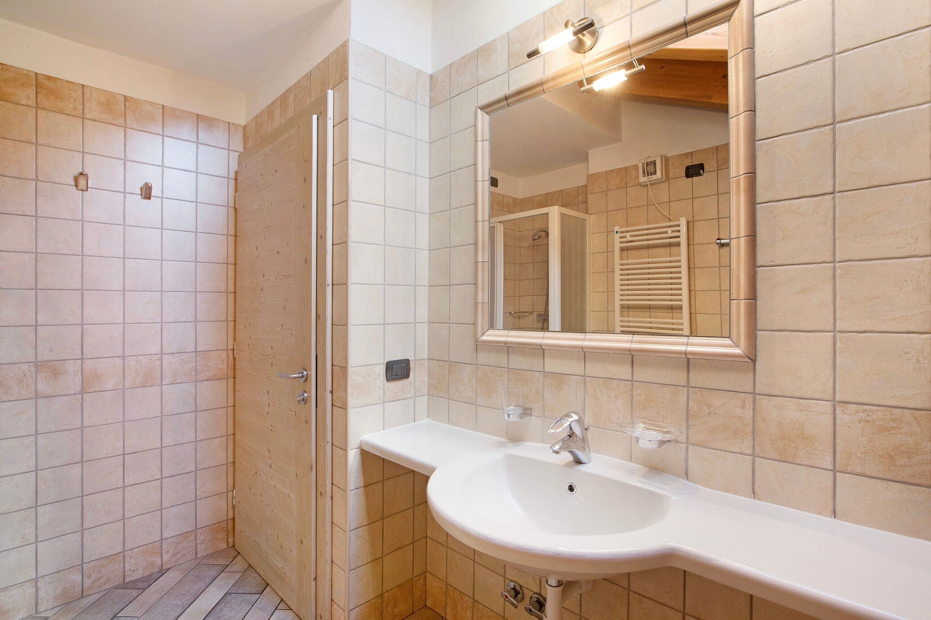Dusche, Handtücher