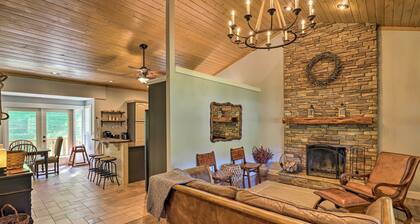 Relax Fireside: Burnsville Gem w/ Game Room & Deck