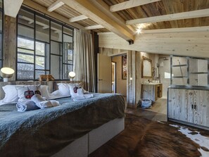 5 bedrooms, free WiFi, bed sheets - Luxury 5-bedroom apartment with spa in Tignes (Tignes)