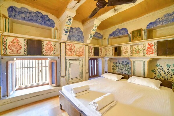 4 chambres, Wi-Fi, literie fournie