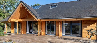 Cosy stay, wooden house for 8