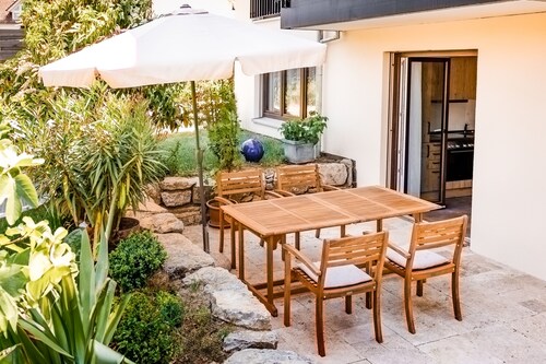 Ferienwohnung `Pinie`in Radolfzell-Liggeringen mit Terrasse