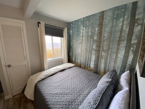 1 soverom, strykejern/-brett, wi-fi (inkludert) og sengetøy