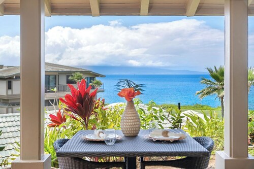 Oceanfront Kapalua Bay Villa 23G1 Gated Coastal Elegance