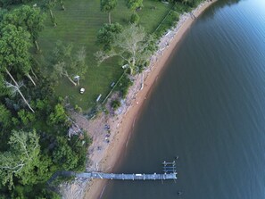 Beach nearby, beach towels