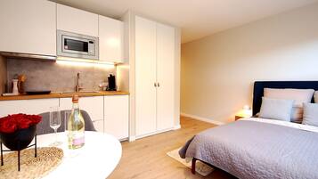 1 Schlafzimmer, kostenloses WLAN, Bettwäsche